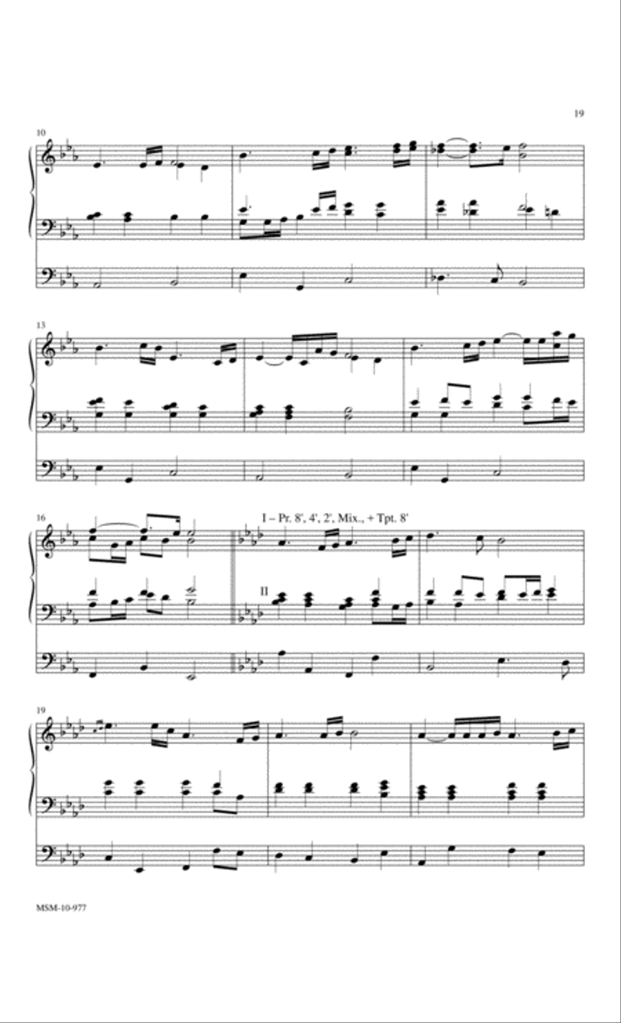 Trumpet Tunes for Organ Trumpet Solo scores gallery preview page 8