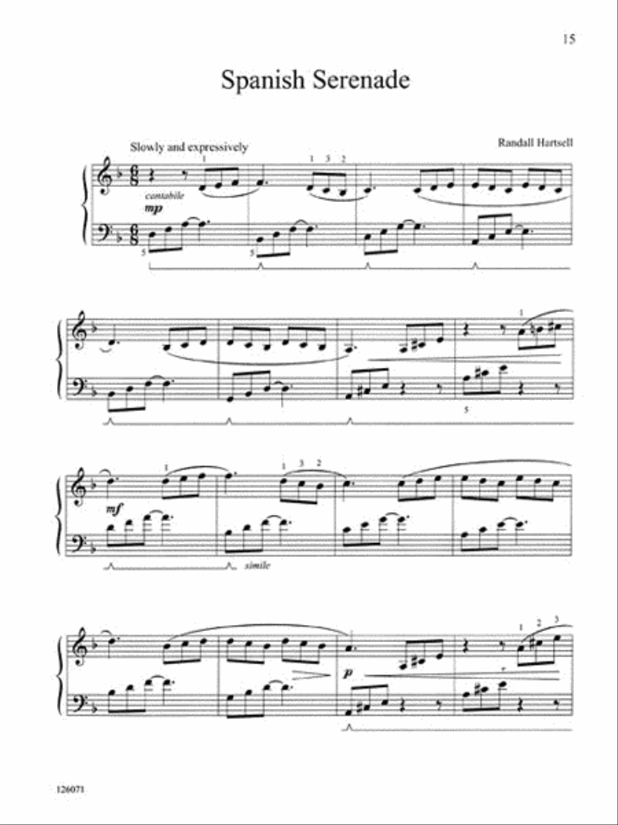 More Romantic Impressions Easy Piano scores gallery preview page 6
