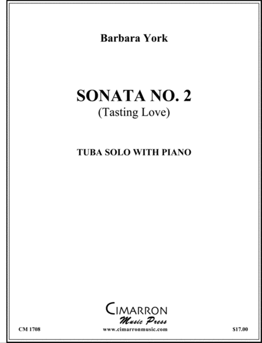 Sonata No. 2 Tuba scores gallery preview page 1