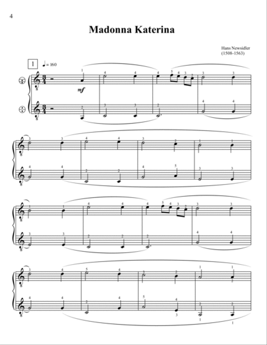 RENAISSANCE LUTE MUSIC FOR FREE BASS ACCORDION