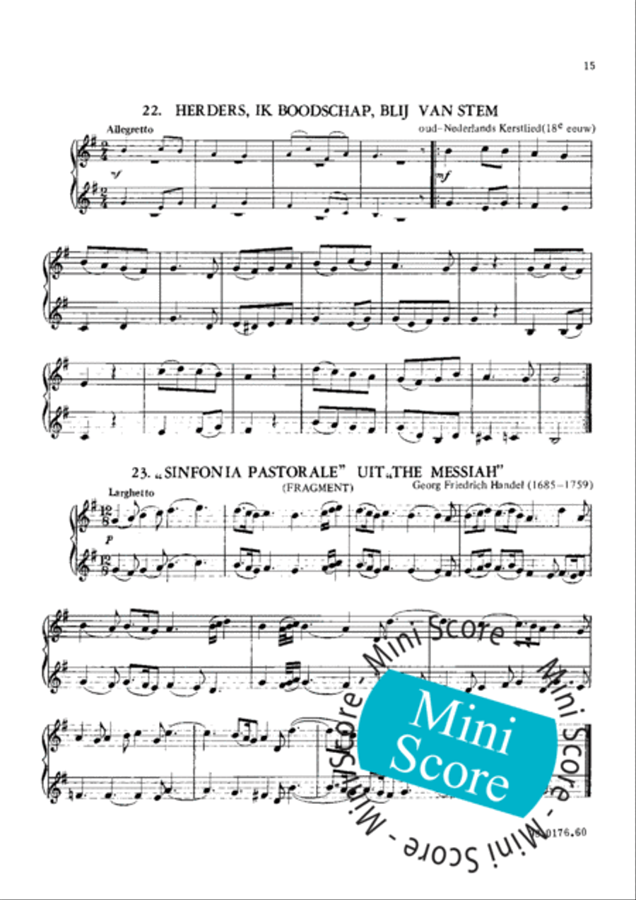 32 Christmas Melodies 32 Christmas Melodies Clarinet scores gallery preview page 18