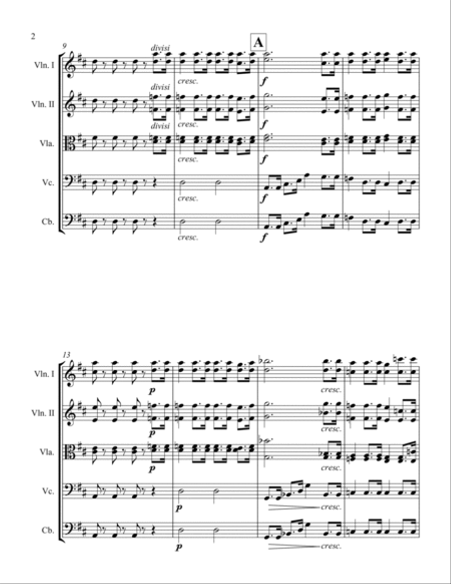 Trauermarsch Trauermarsch String Orchestra scores gallery preview page 2