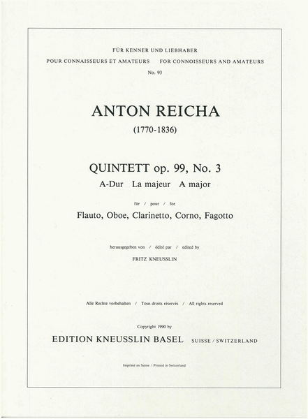 Quintet Op. 99/3