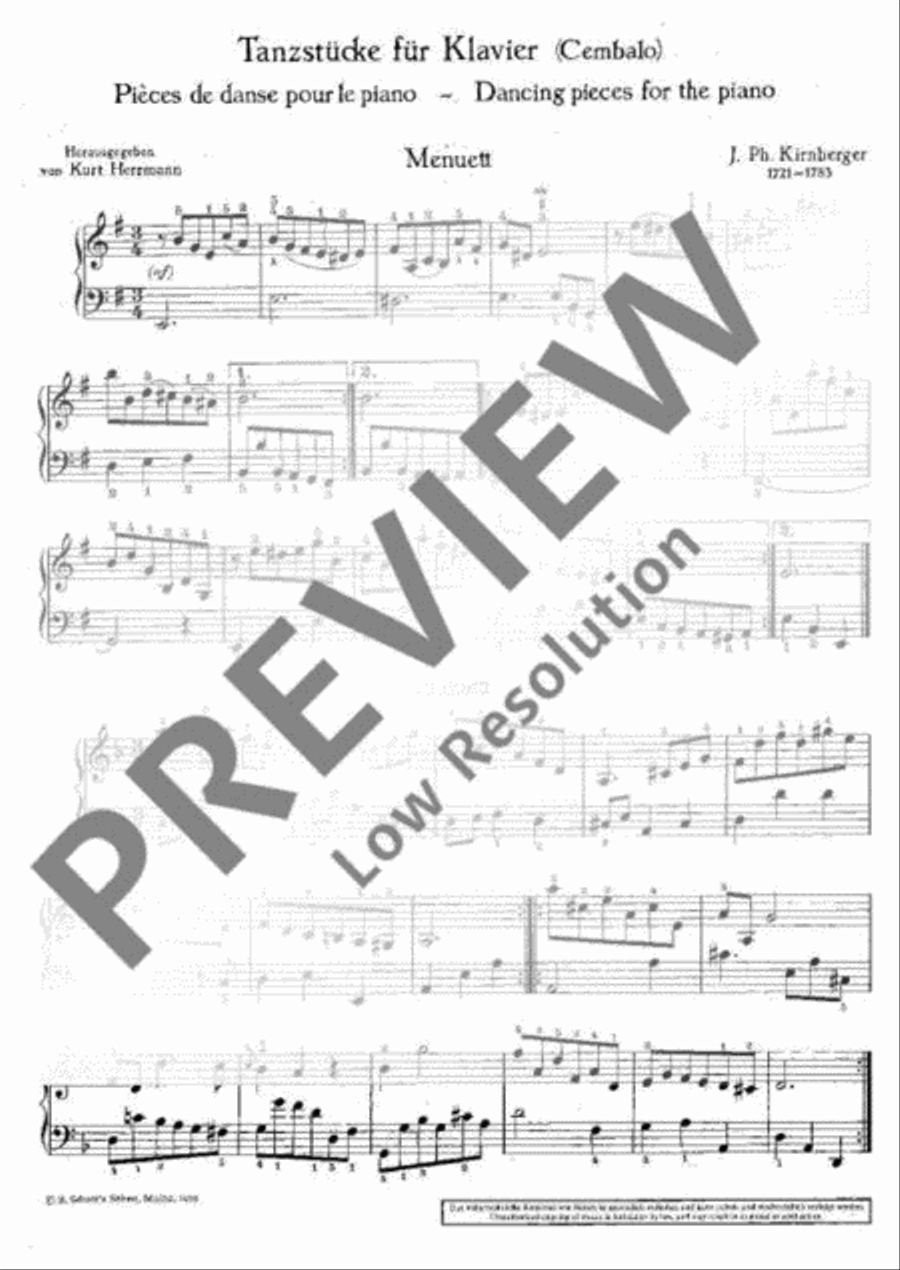 Dance piece Piano Solo scores gallery preview page 4