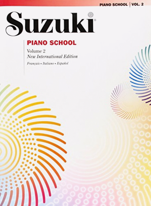Book cover for Suzuki piano school Vol. 2