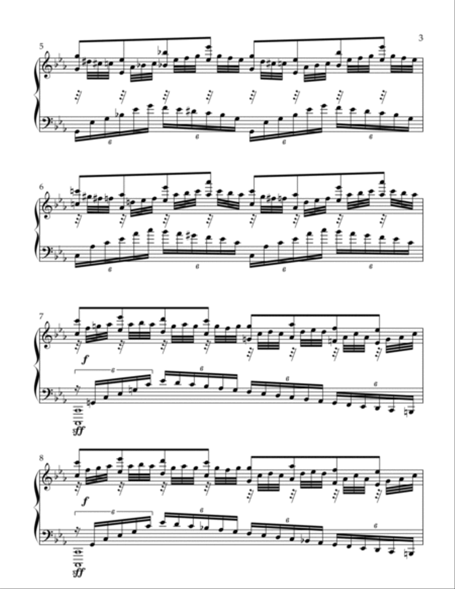 Momento Musical No.4 Op.149 Piano Solo scores gallery preview page 3