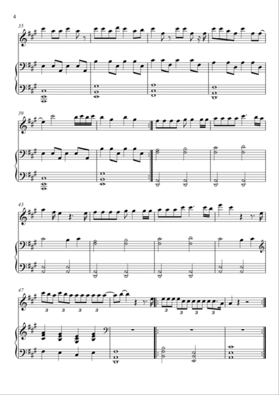 Drivers License Piano scores gallery preview page 4