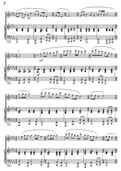 Hietsuki-Bushi (Flute + Piano) Flute Solo - Digital Sheet Music