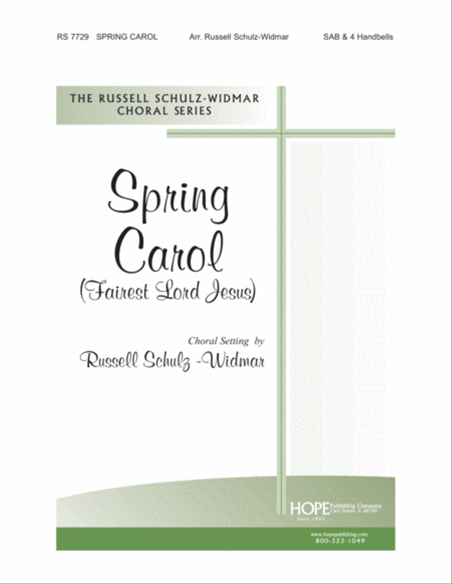 Spring Carol 3-Part scores gallery preview page 1