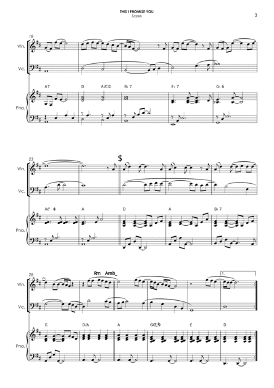 This I Promise You This I Promise You Piano Trio scores gallery preview page 3