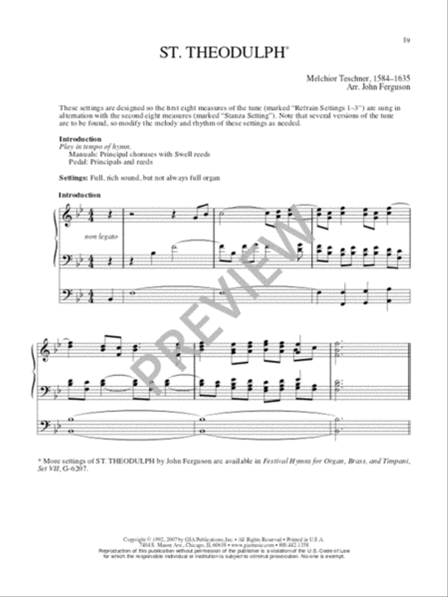 Hymn Harmonizations for Organ - Volume 5 Organ scores gallery preview page 21