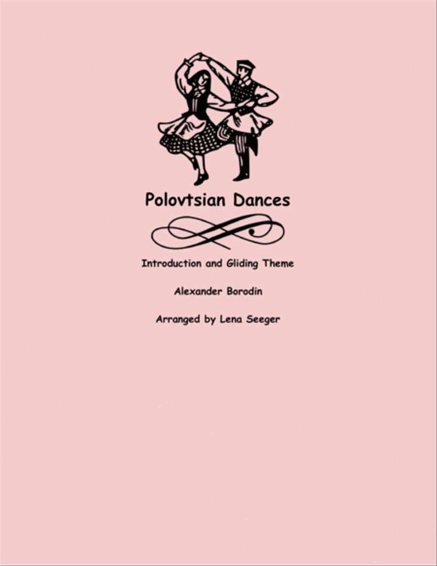 Theme from Polovtsian Dances String Quartet scores gallery preview page 1