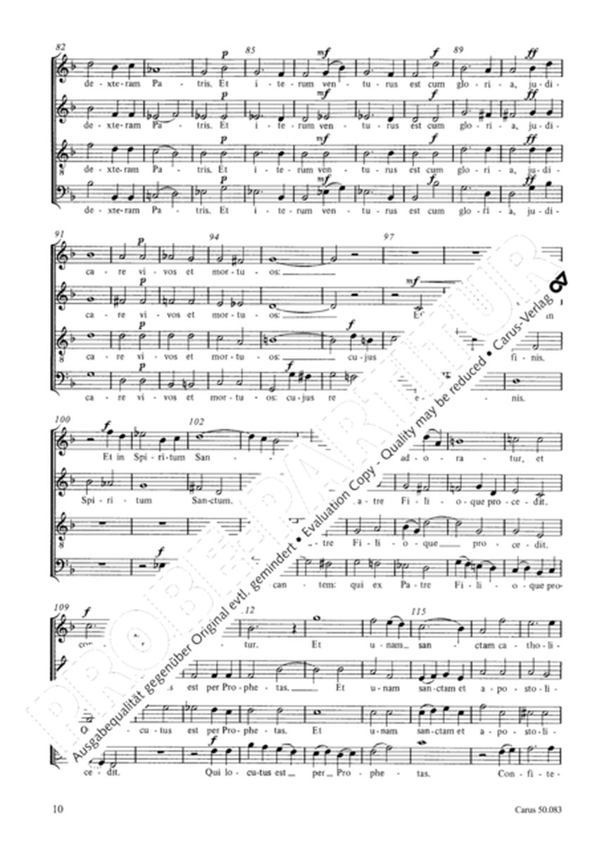 Missa brevis in D minor