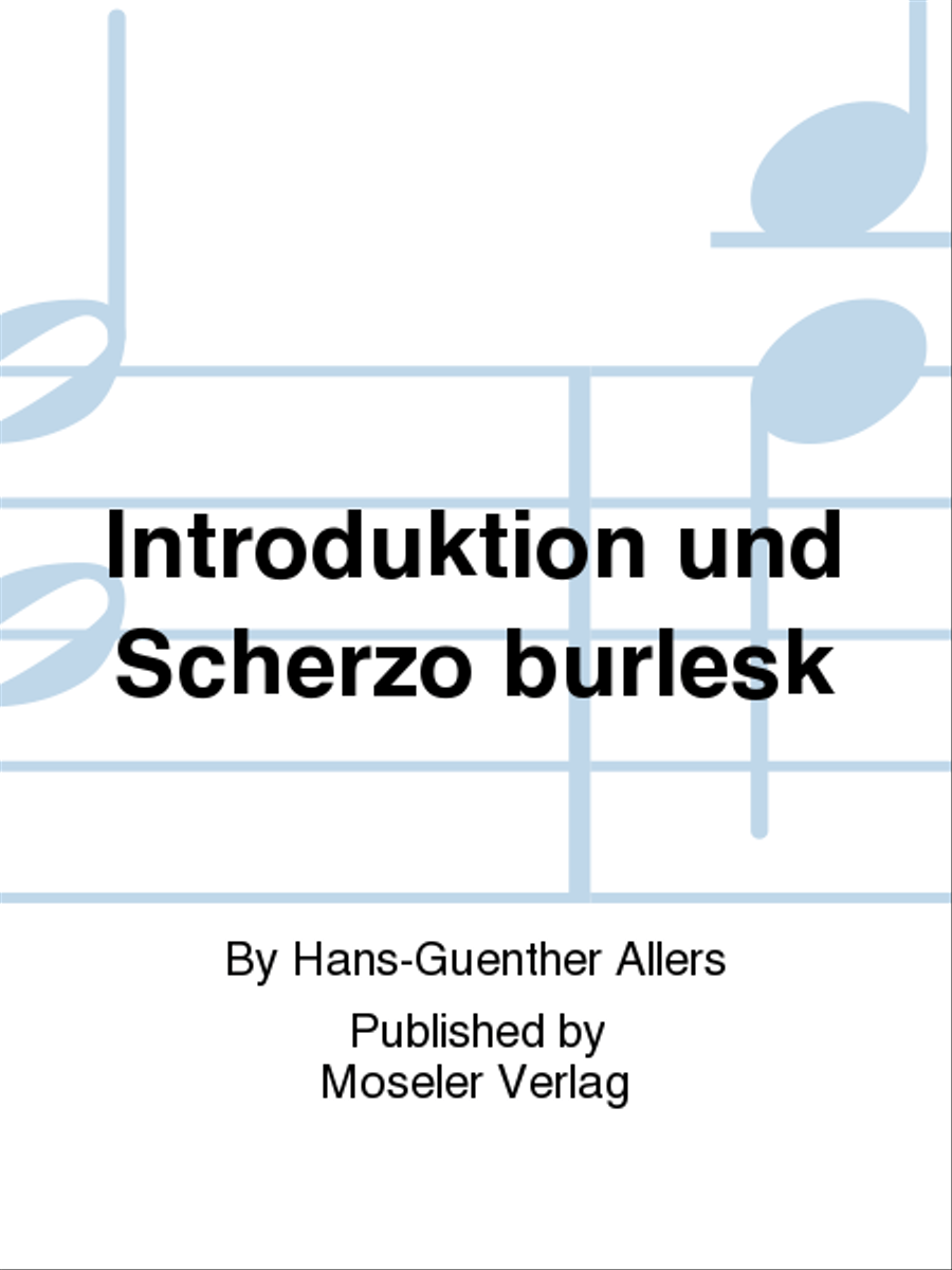 Introduktion und Scherzo burlesk Horn scores gallery preview page 1