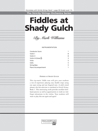 Fiddles at Shady Gulch: Score