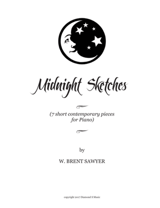 Book cover for Midnight Sketches - Piano Solo