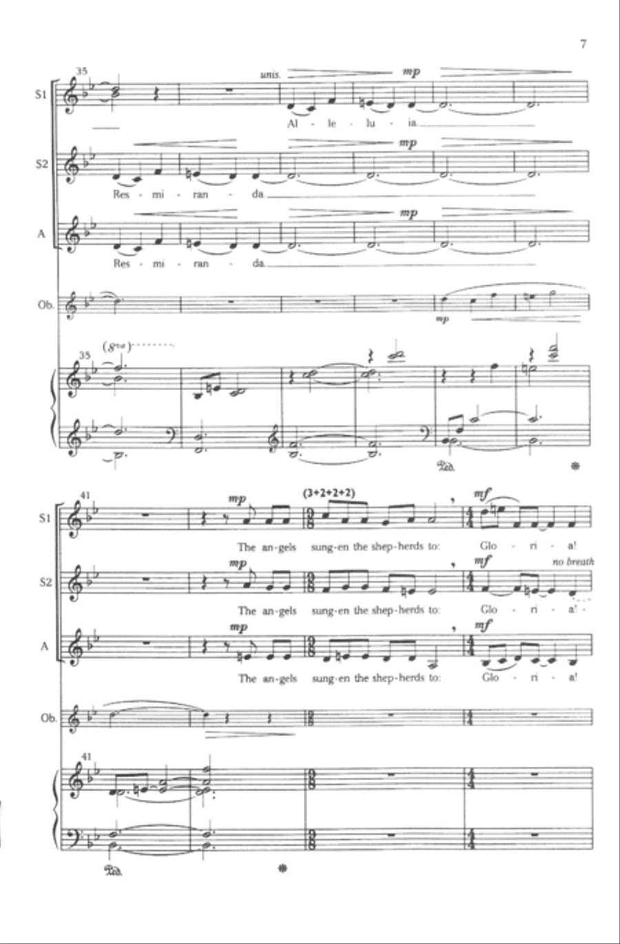 There Is No Rose SSA scores gallery preview page 11