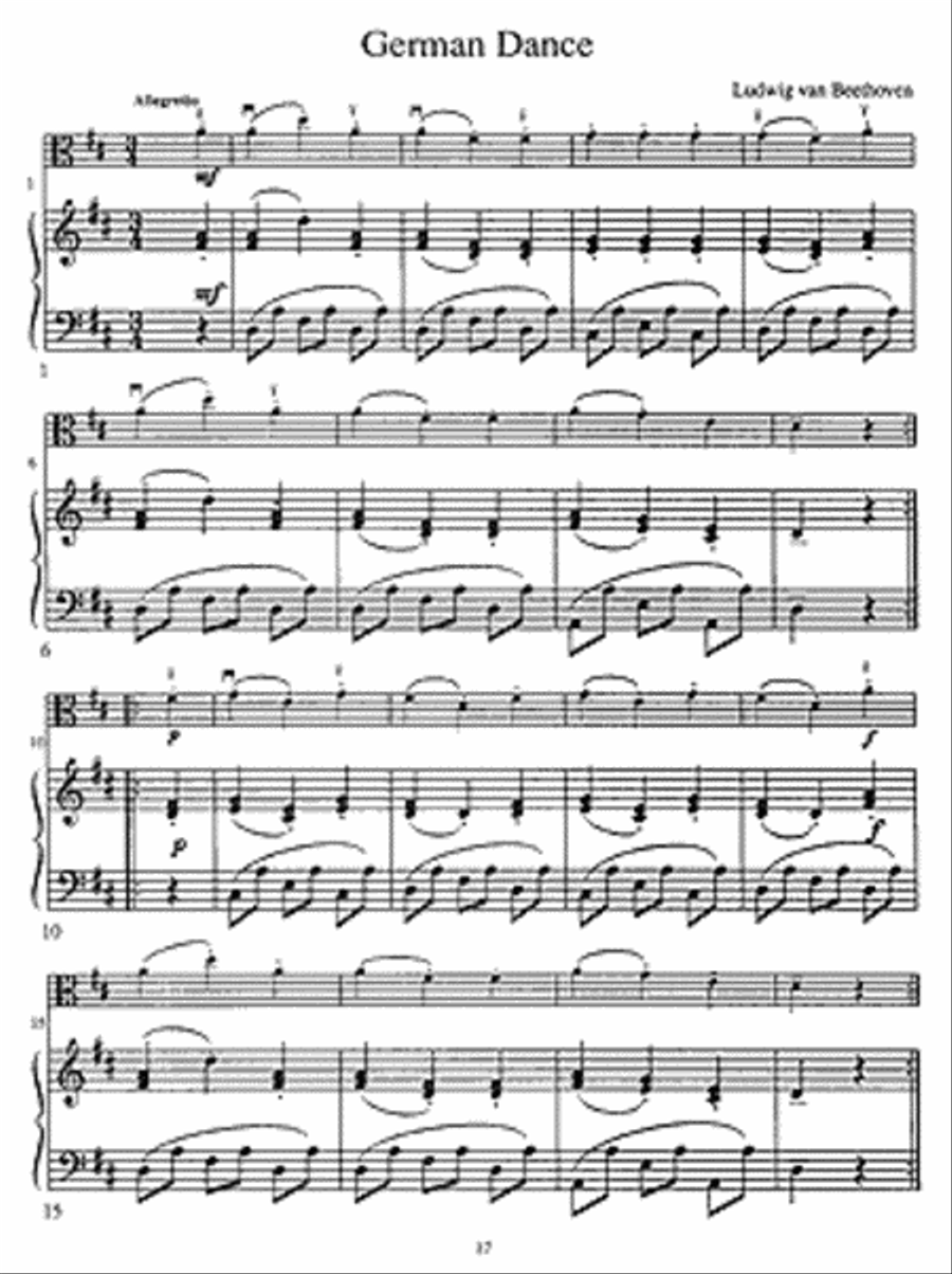 Easy Solos for Beginning Viola Viola Solo scores gallery preview page 3