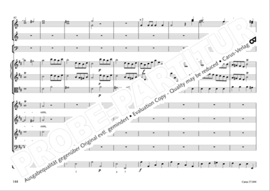 Messa per il Santissimo Natale 4-Part scores gallery preview page 135