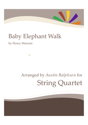 Book cover for Baby Elephant Walk from the Paramount Picture HATARI!