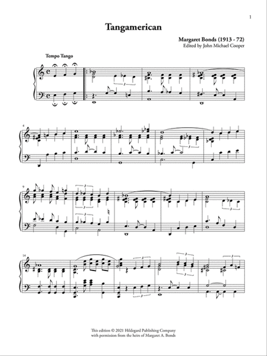 Two Works for Solo Piano Chamber Music scores gallery preview page 2