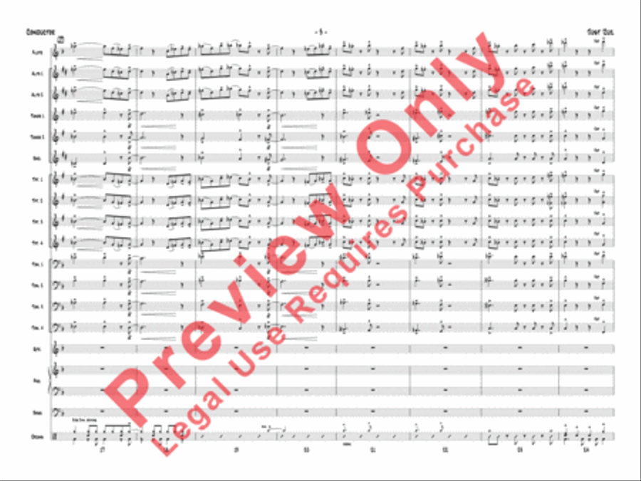 Just 'Cuz Just 'Cuz Jazz Ensemble scores gallery preview page 6