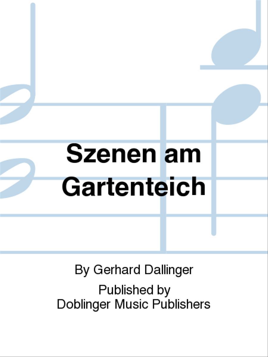 Szenen am Gartenteich Flute Quartet scores gallery preview page 1