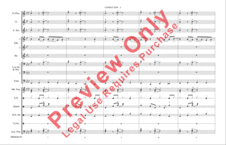 Moondance Moondance Marching Band scores gallery preview page 3
