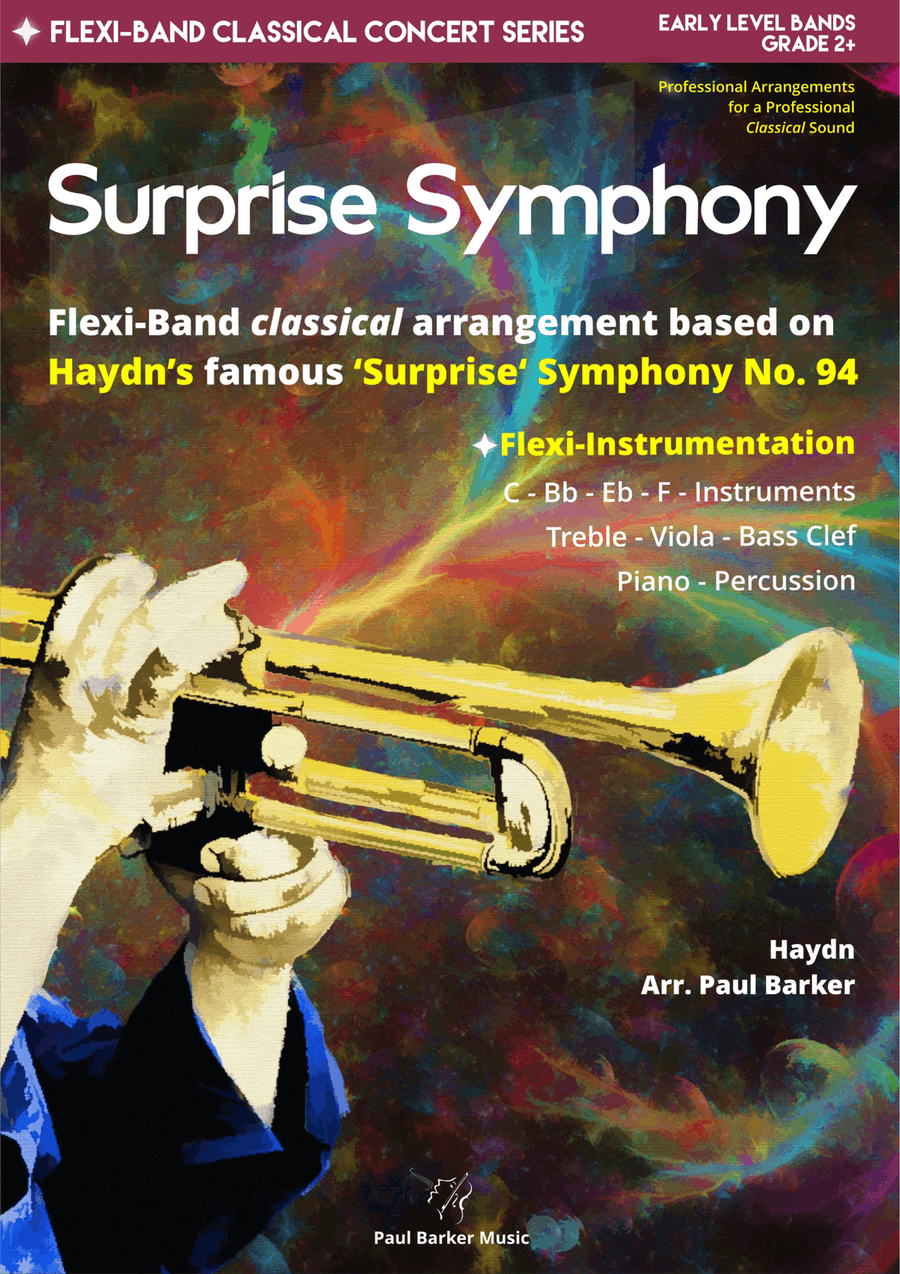 Haydn surprise symphony instruments top
