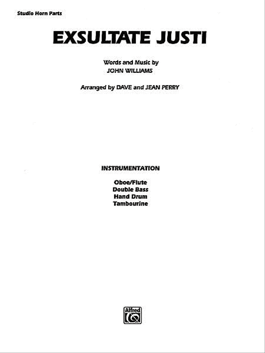 Exsultate Justi Exsultate Justi Choir scores gallery preview page 1