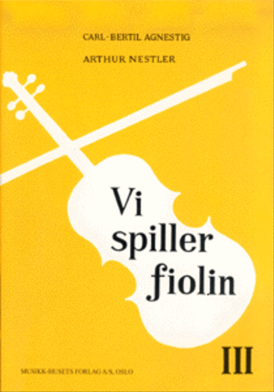 Vi Spiller Fiolin 3 Violin scores gallery preview page 1
