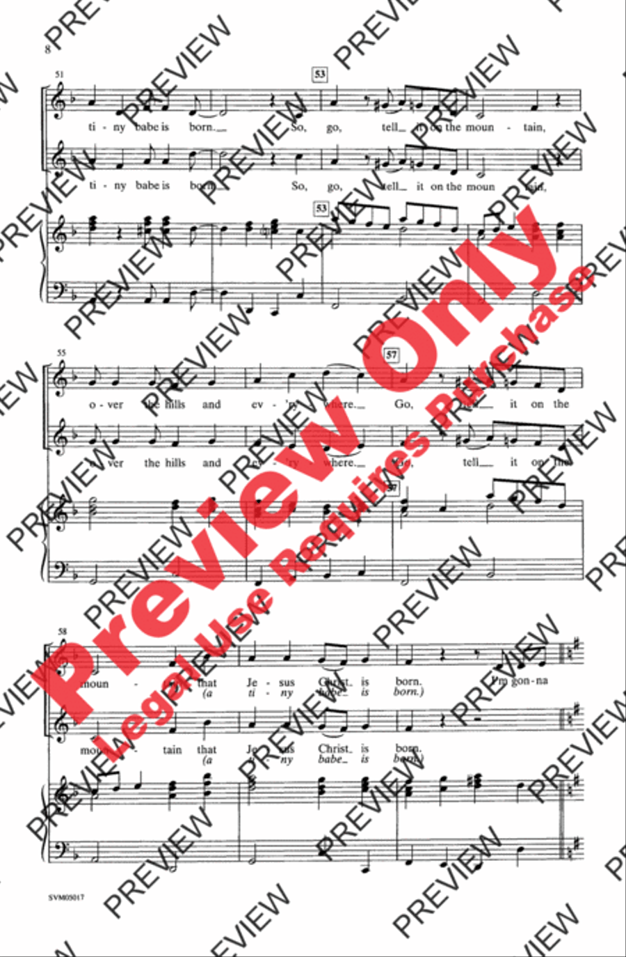 In the Christmas Spirit 2-Part scores gallery preview page 8