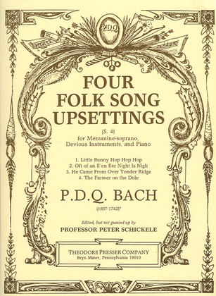 Book cover for Four Folk Song Upsettings