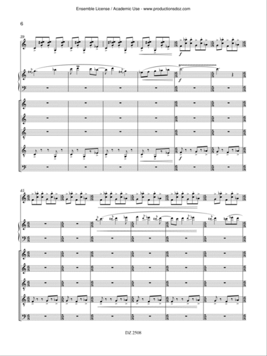 Concerto da Tolosa Concerto da Tolosa Orchestra scores gallery preview page 6