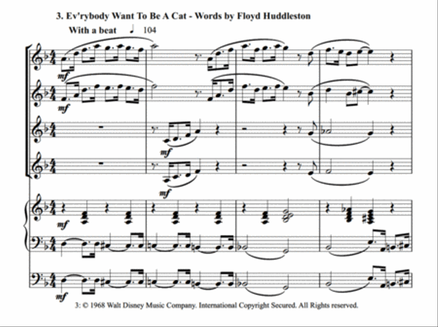 A Small World Medley Set of Parts scores gallery preview page 8