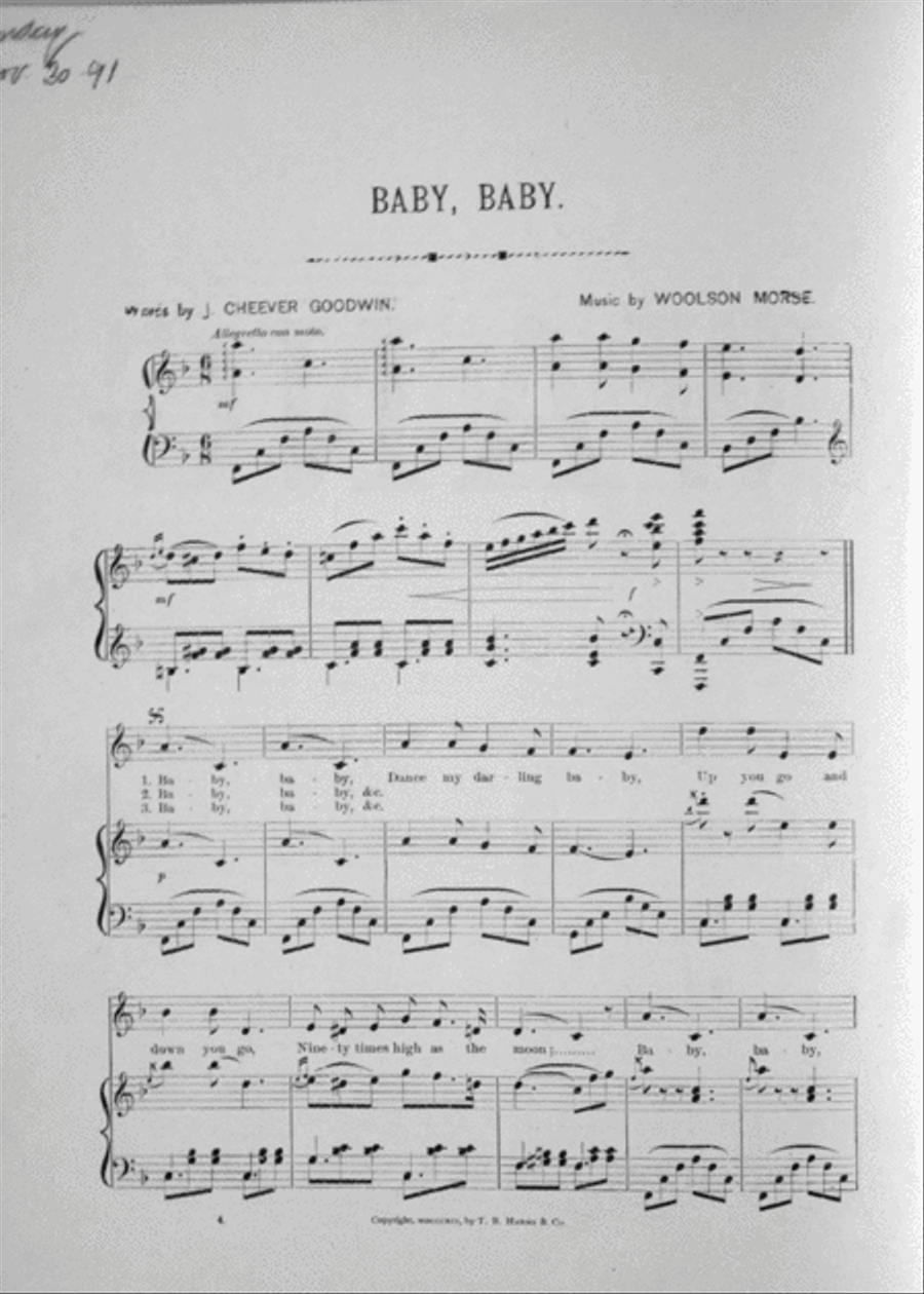 Baby, Baby, Dance My Darling Baby Voice scores gallery preview page 2