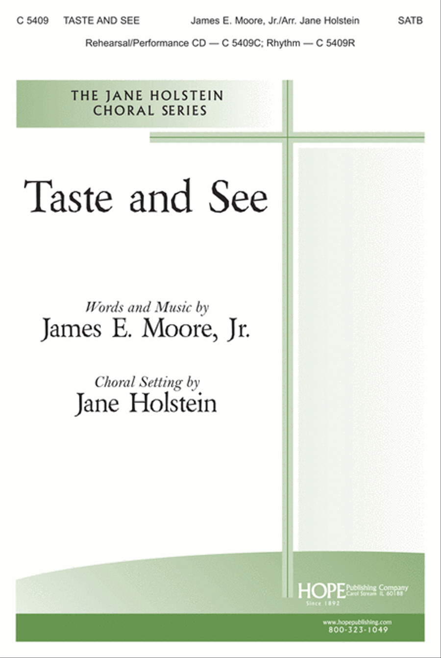 Taste and See 4-Part scores gallery preview page 1