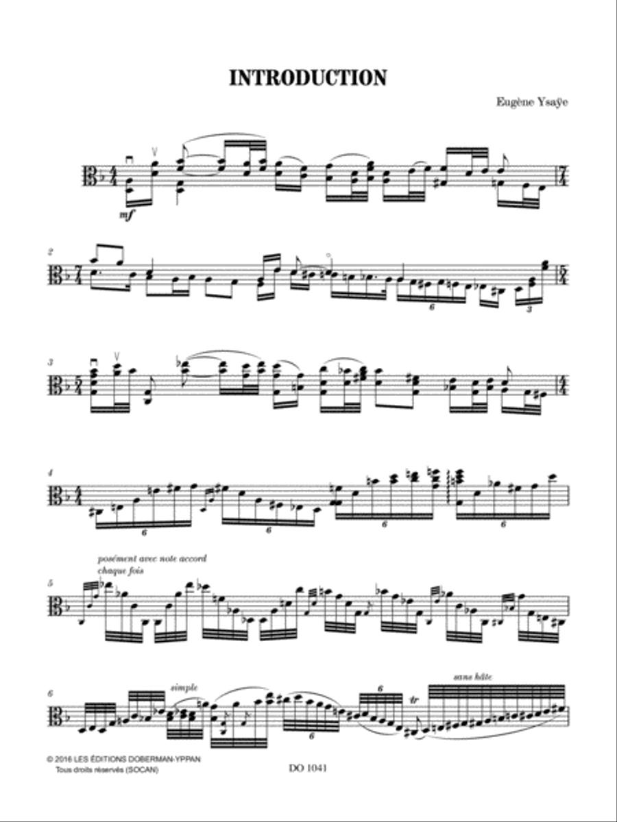 Introduction Viola Solo scores gallery preview page 2