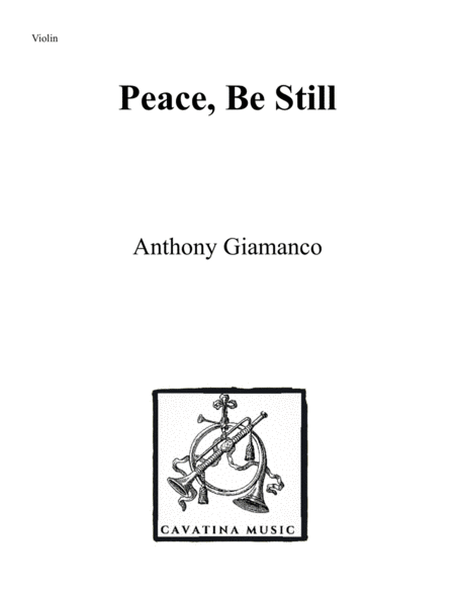 PEACE, BE STILL (string trio parts for item S0.797391) image number null