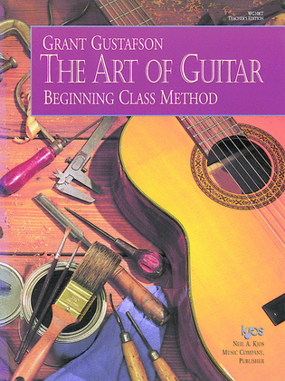 Book cover for The Art of Guitar - Teacher Book