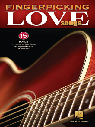 Book cover for Fingerpicking Love Songs