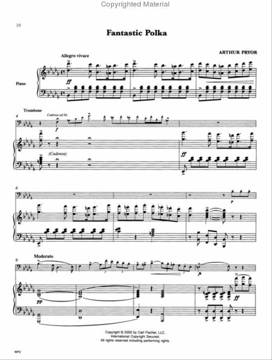 Solos For Trombone Piano scores gallery preview page 3