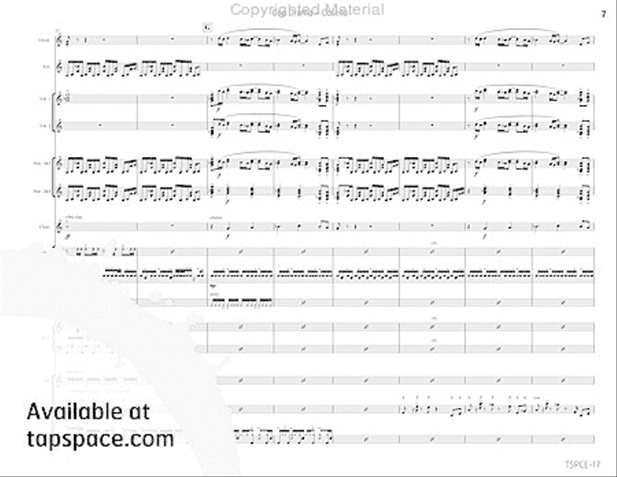 Cop Drama Percussion Ensemble scores gallery preview page 12