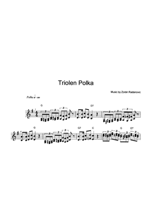 Book cover for Triolen polka