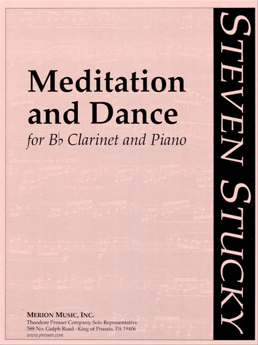 Meditation And Dance Chamber Music scores gallery preview page 1
