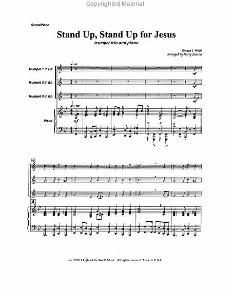 Stand Up, Stand Up For Jesus image number null