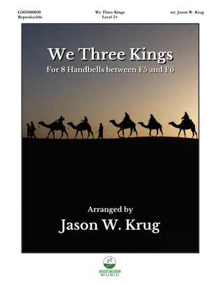 Book cover for We Three Kings (for 8 handbells)