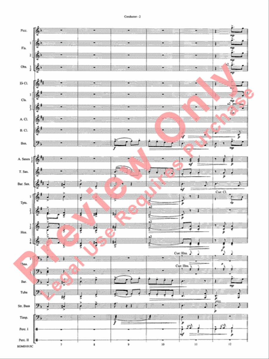 Brighton Beach Brighton Beach Concert Band scores gallery preview page 4