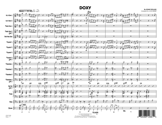 Book cover for Doxy - Full Score