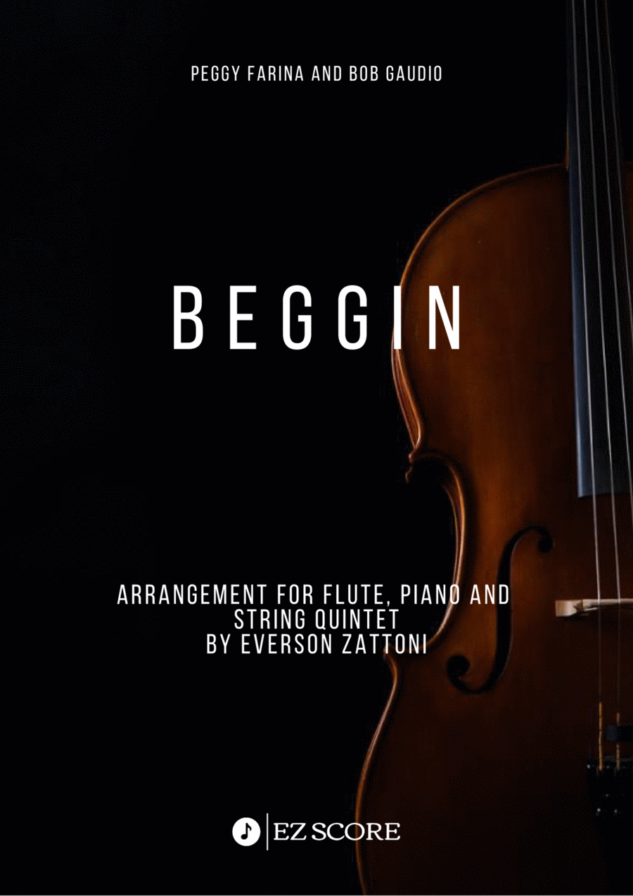 Beggin' Small Ensemble scores gallery preview page 1